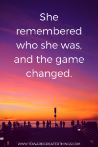 She Remembered Quote