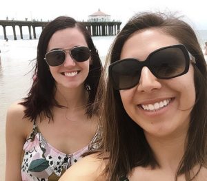 Rachel and Natalie in LA