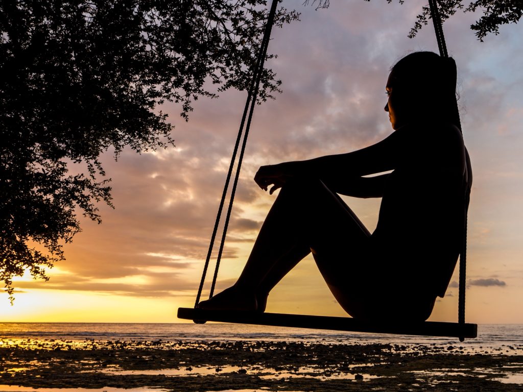 pondering in sunset - Toward Greater Things