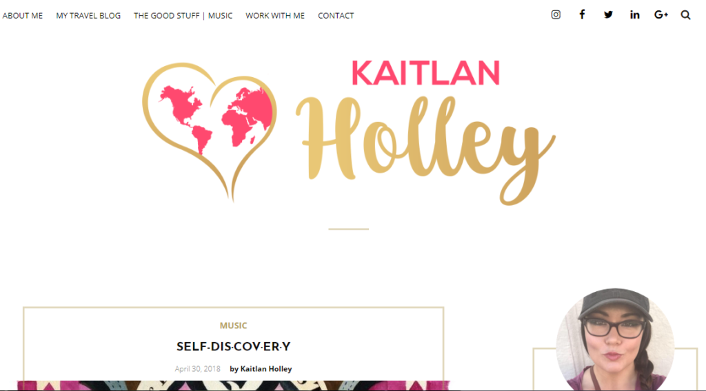 Kaitlan Holley Website