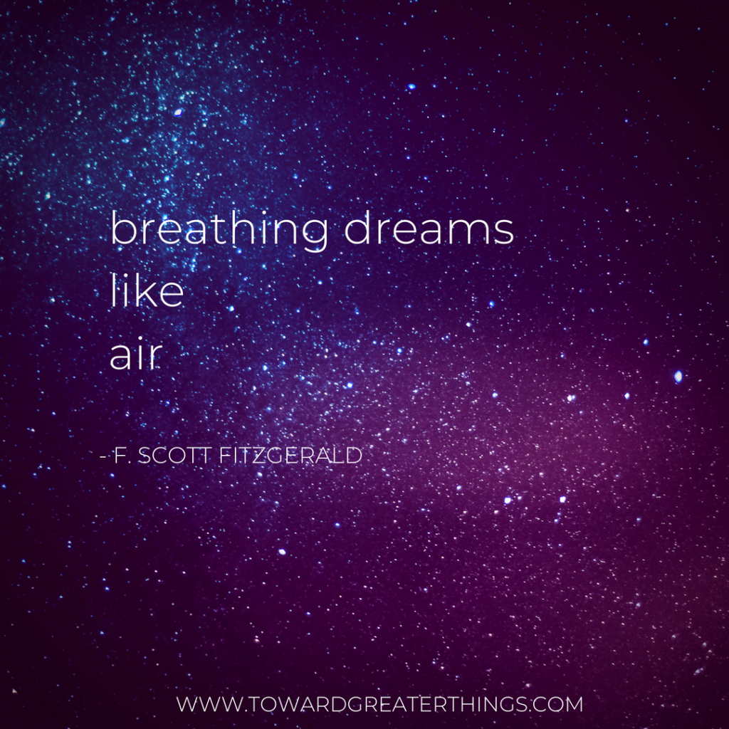 breathing dreams like air