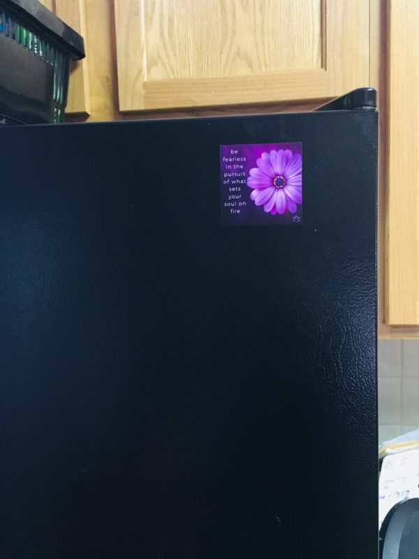Be fearless - fridge