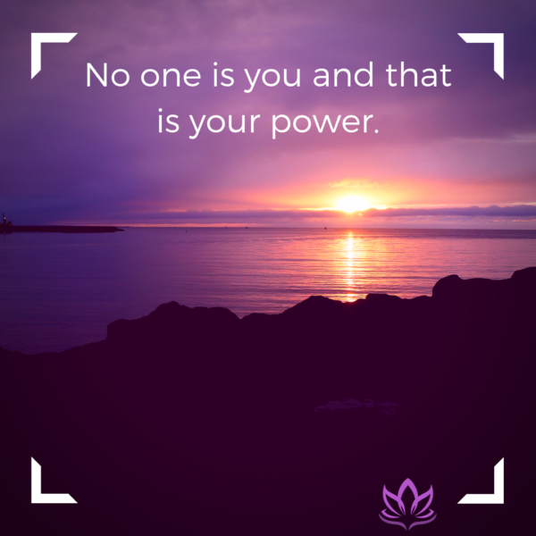 No one is you and that is your power. Window Cling - Toward Greater Things